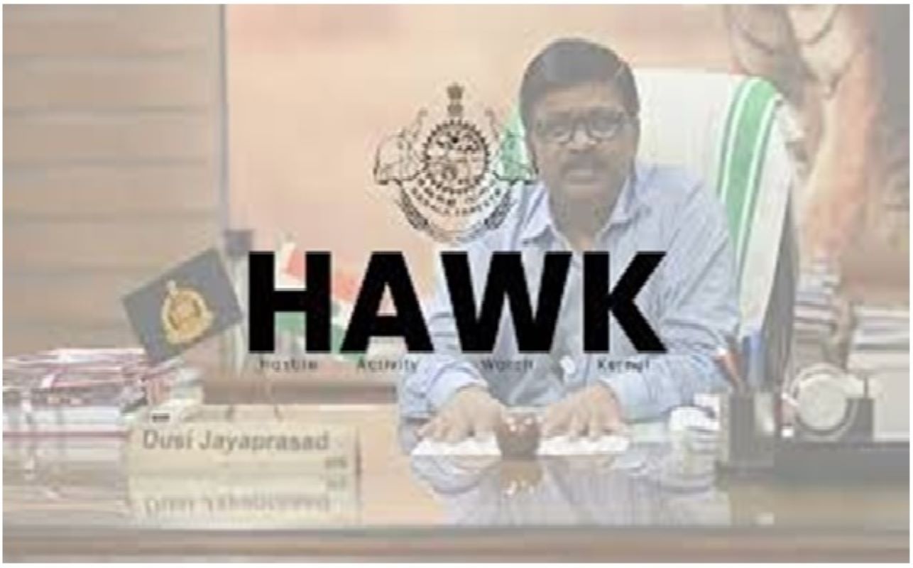 Kerala Forest Department launched a digital system called HAWK